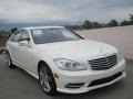 Diamond White Metallic 2012 Mercedes-Benz S 550 Sedan Exterior