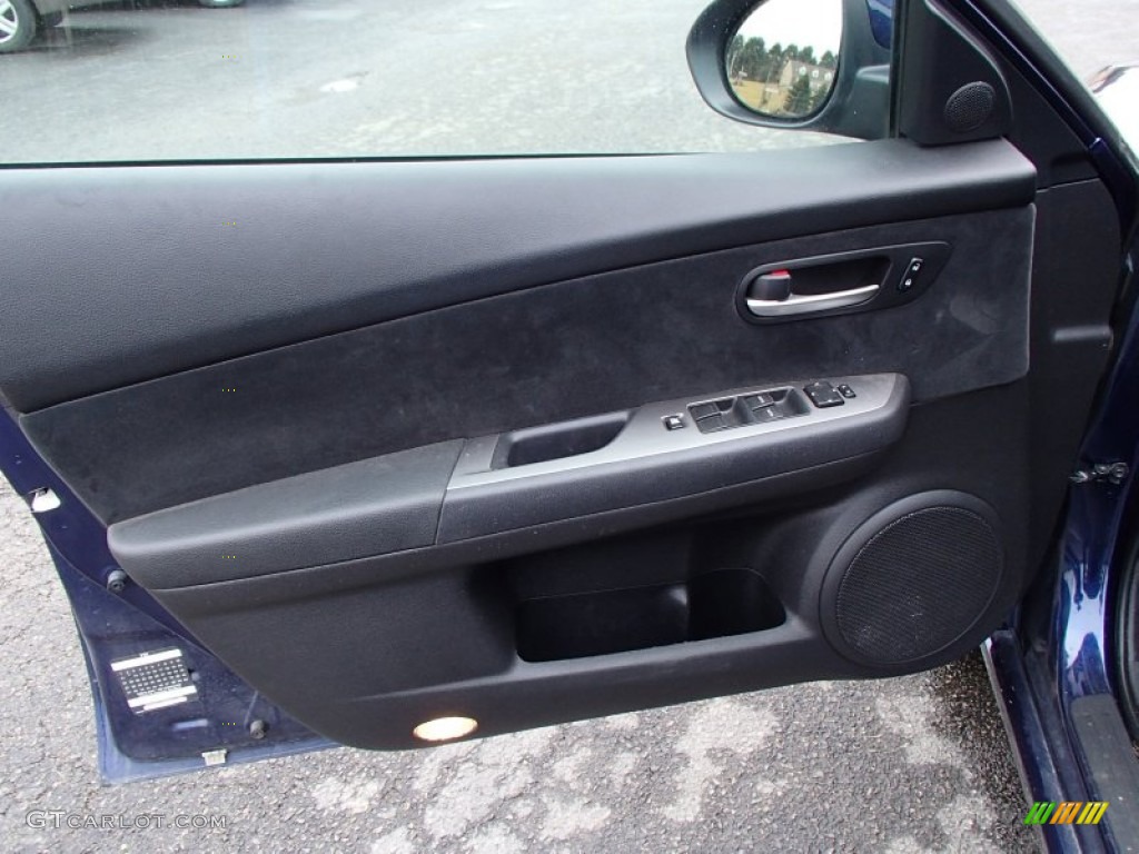 2010 Mazda MAZDA6 i Sport Sedan Black Door Panel Photo #78276016