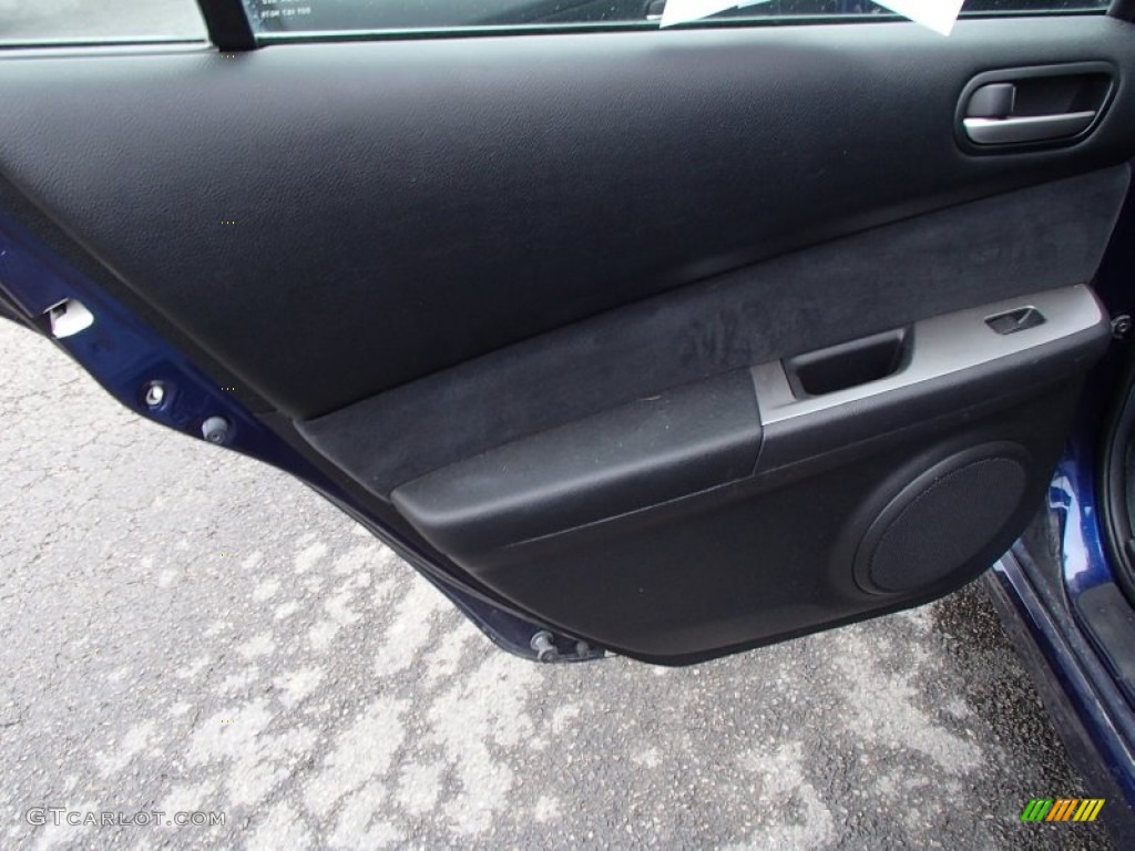 2010 Mazda MAZDA6 i Sport Sedan Black Door Panel Photo #78276052