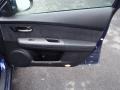 Black 2010 Mazda MAZDA6 i Sport Sedan Door Panel