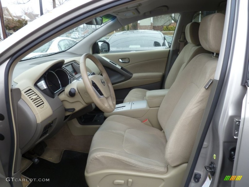 2010 Murano SL AWD - Saharan Stone Metallic / Beige photo #12