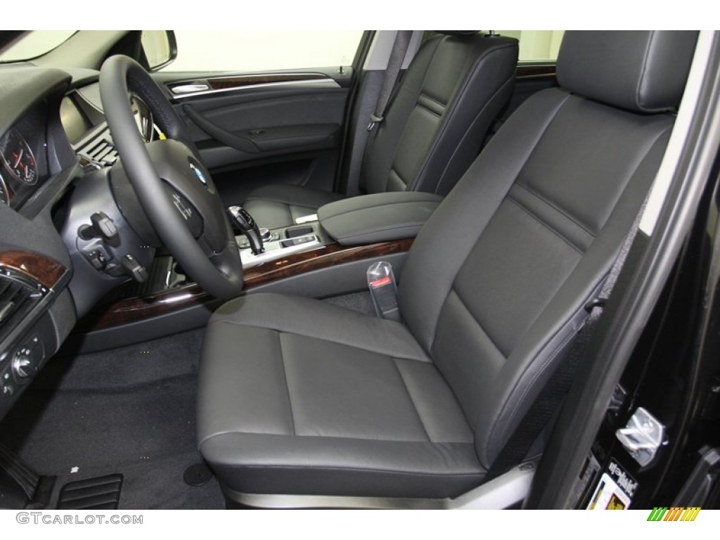 Black Interior 2013 BMW X5 xDrive 35i Premium Photo #78276667