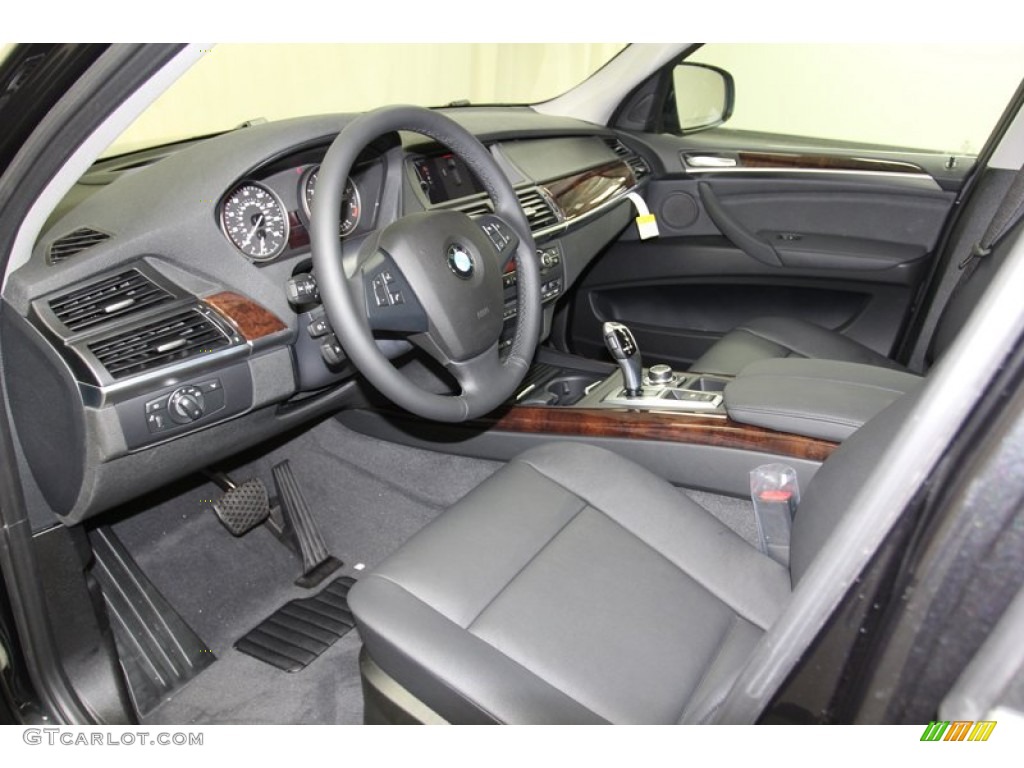 Black Interior 2013 BMW X5 xDrive 35i Premium Photo #78276811