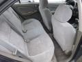 2001 Nissan Sentra Stone Interior Rear Seat Photo