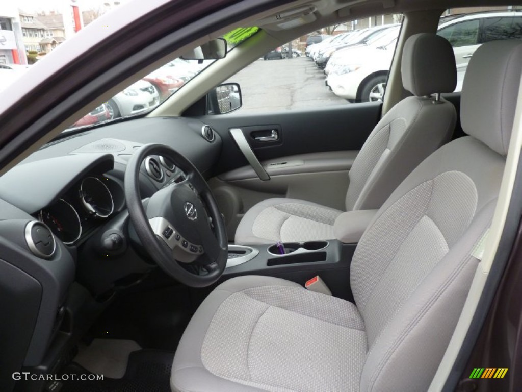 Gray Interior 2010 Nissan Rogue SL AWD Photo #78278248