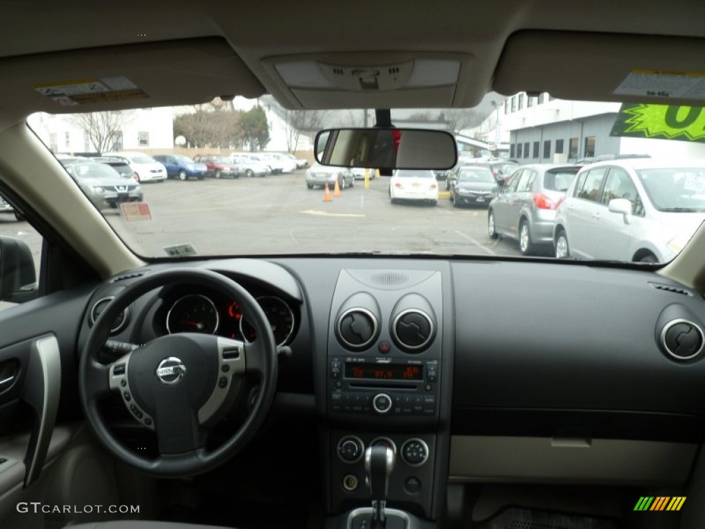 2010 Nissan Rogue SL AWD Gray Dashboard Photo #78278326