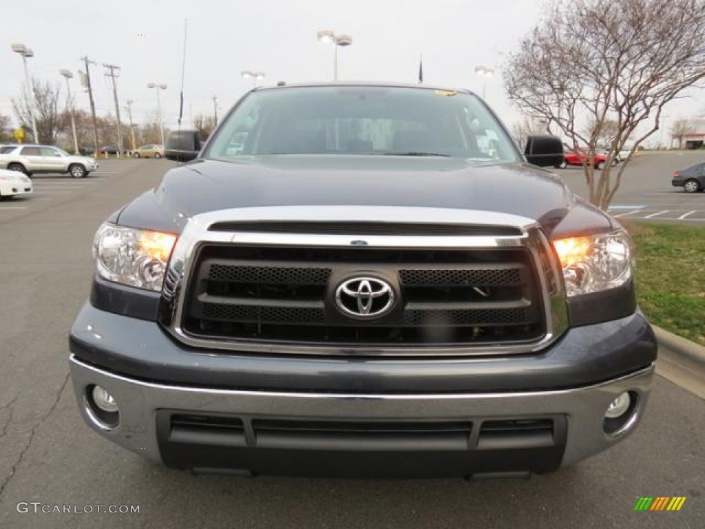 2010 Tundra SR5 CrewMax - Slate Gray Metallic / Black photo #2