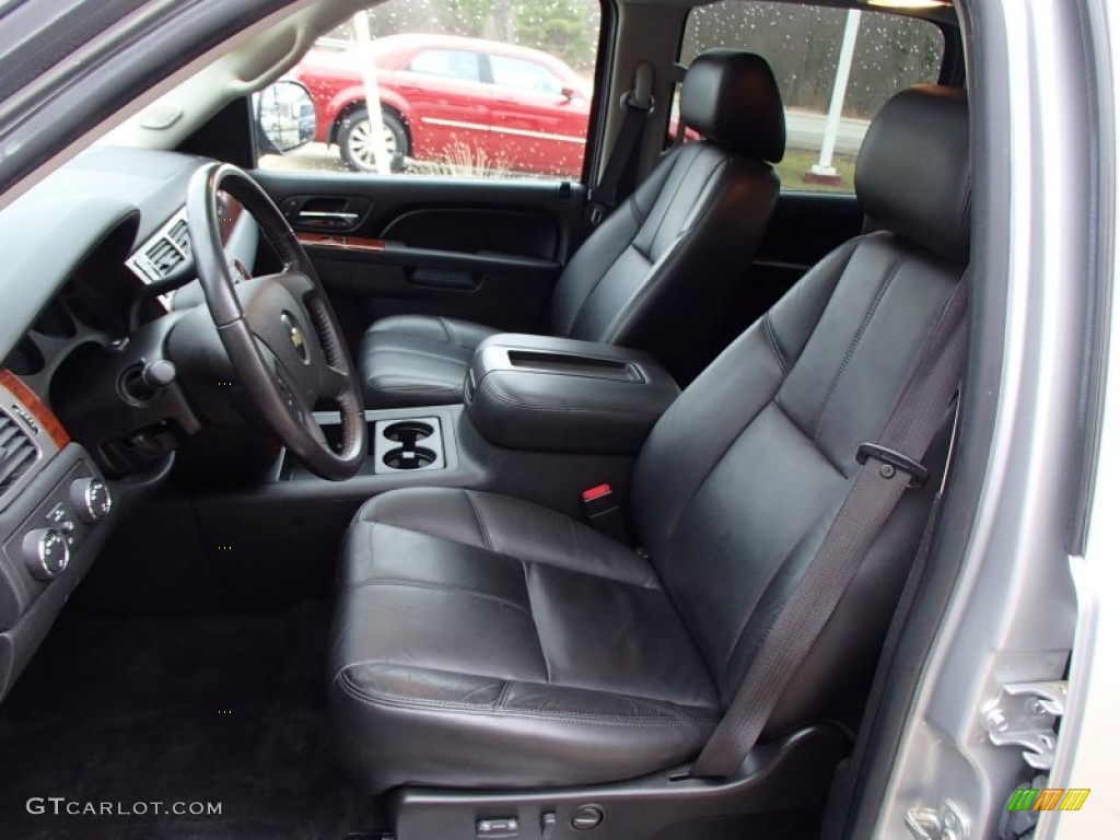 2010 Silverado 1500 LTZ Crew Cab 4x4 - Sheer Silver Metallic / Ebony photo #11