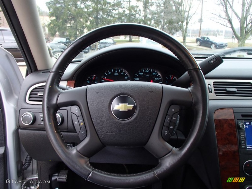 2010 Silverado 1500 LTZ Crew Cab 4x4 - Sheer Silver Metallic / Ebony photo #18