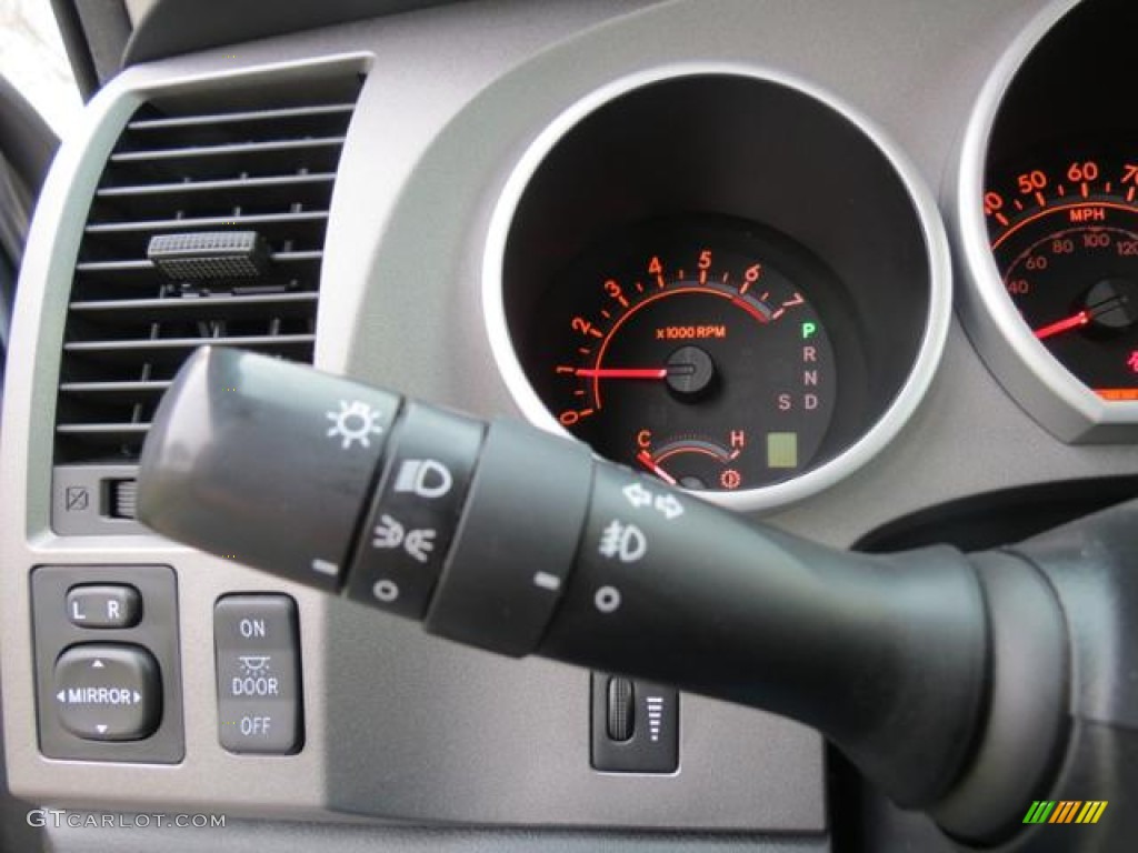 2010 Tundra SR5 CrewMax - Slate Gray Metallic / Black photo #22