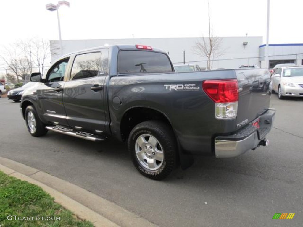 2010 Tundra SR5 CrewMax - Slate Gray Metallic / Black photo #33