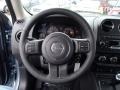 Dark Slate Gray 2014 Jeep Patriot Latitude 4x4 Steering Wheel