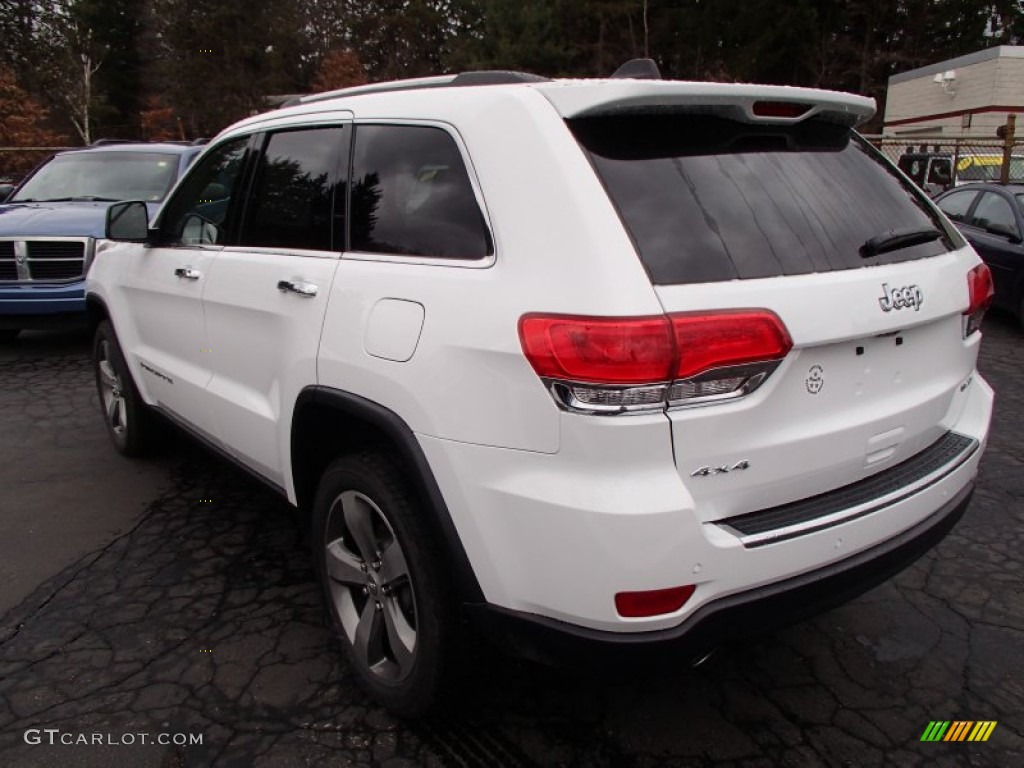 Bright White 2014 Jeep Grand Cherokee Limited 4x4 Exterior Photo #78279572