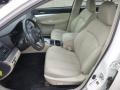 Warm Ivory Front Seat Photo for 2010 Subaru Legacy #78279634