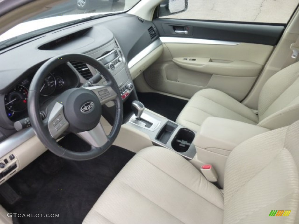 Warm Ivory Interior 2010 Subaru Legacy 2.5i Premium Sedan Photo #78279652