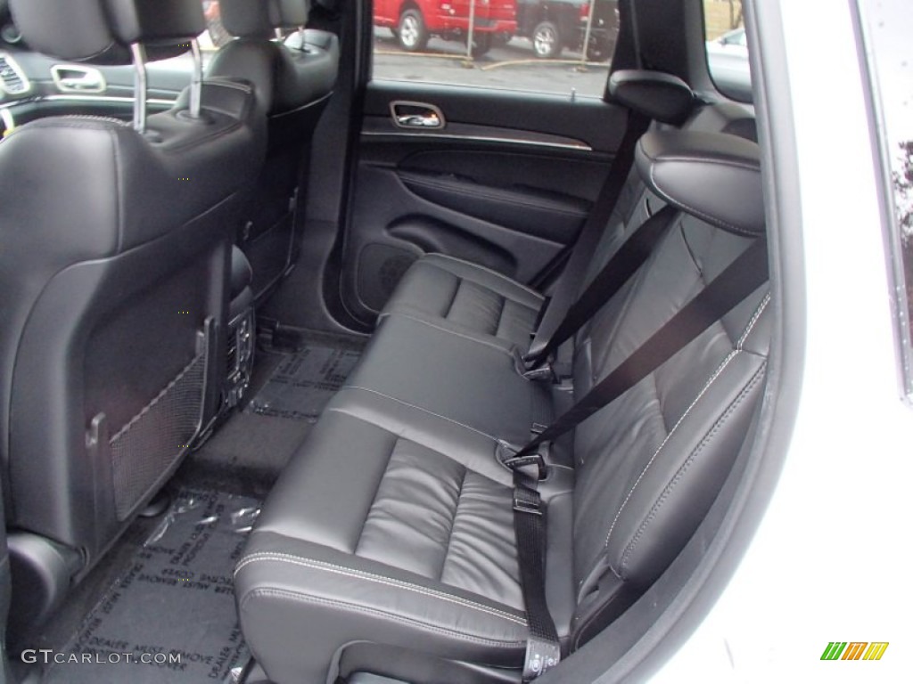 2014 Jeep Grand Cherokee Limited 4x4 Rear Seat Photo #78280054
