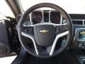 Black 2013 Chevrolet Camaro Z600 Black Magic SuperCharged Coupe Steering Wheel
