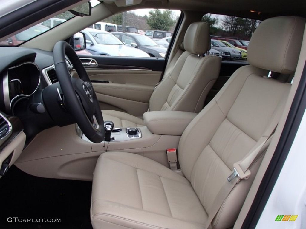 2014 Jeep Grand Cherokee Limited 4x4 Front Seat Photo #78280387