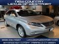 2010 Tungsten Silver Pearl Lexus RX 450h AWD Hybrid  photo #1