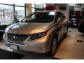 2010 Tungsten Silver Pearl Lexus RX 450h AWD Hybrid  photo #3