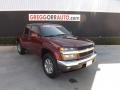 Deep Ruby Red Metallic 2009 Chevrolet Colorado Z71 Crew Cab 4x4