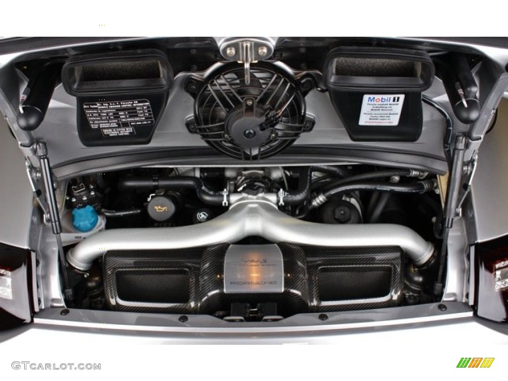 2011 Porsche 911 Turbo S Cabriolet 3.8 Liter Twin-Turbocharged DOHC 24-Valve VarioCam Flat 6 Cylinder Engine Photo #78281949