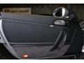Black/Stone Grey 2011 Porsche 911 Turbo S Cabriolet Door Panel