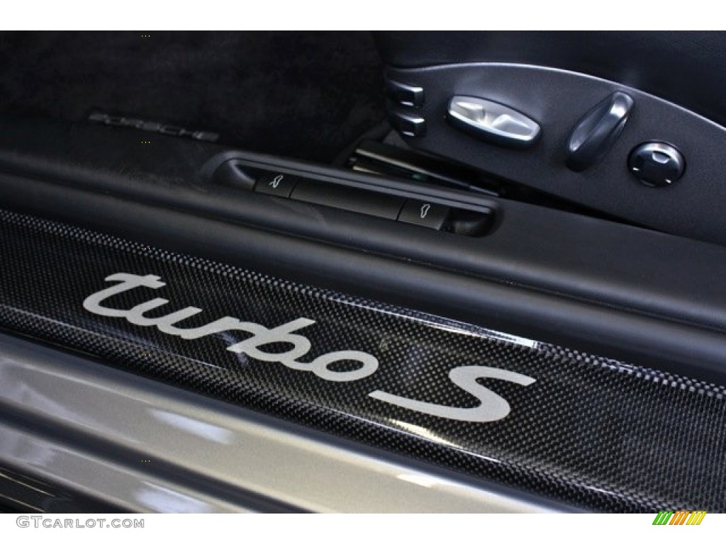 2011 911 Turbo S Cabriolet - GT Silver Metallic / Black/Stone Grey photo #28