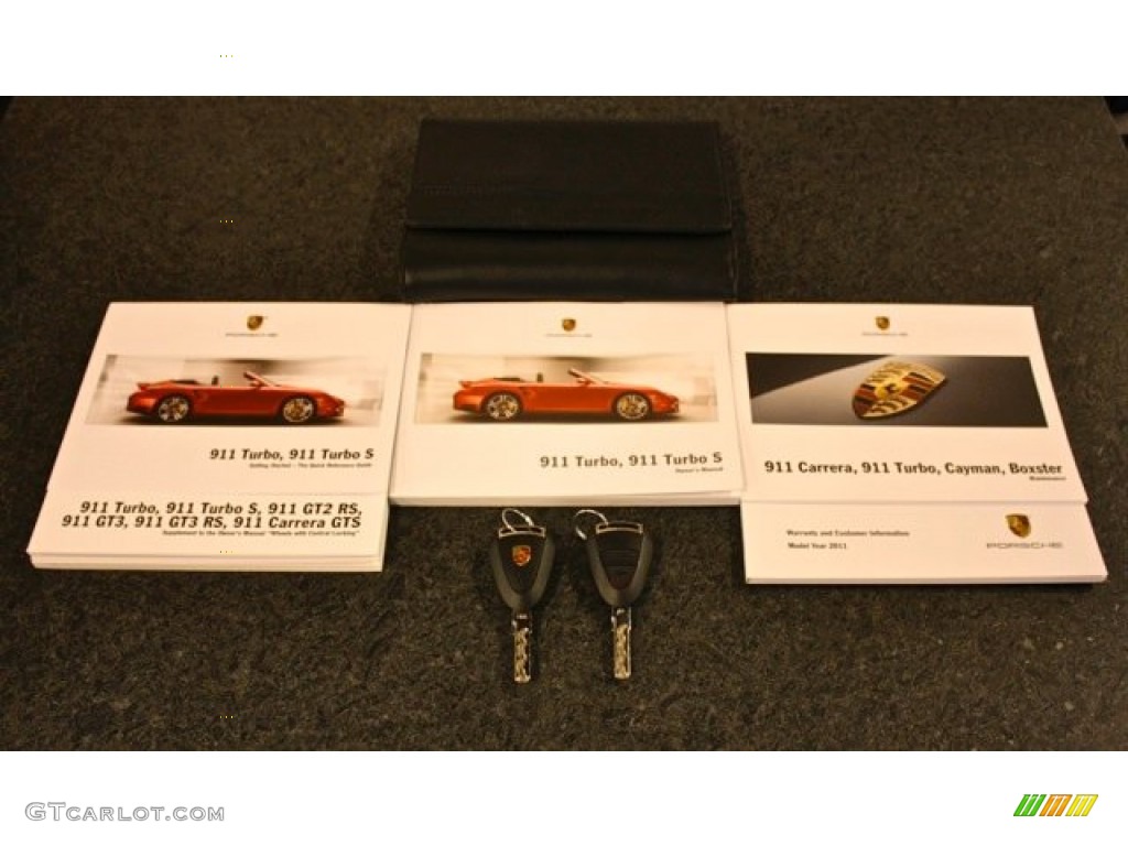 2011 Porsche 911 Turbo S Cabriolet Books/Manuals Photo #78282511
