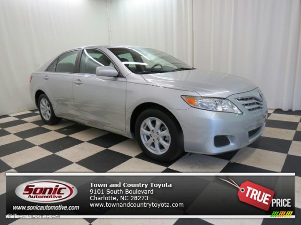 2010 Camry LE - Classic Silver Metallic / Ash Gray photo #1