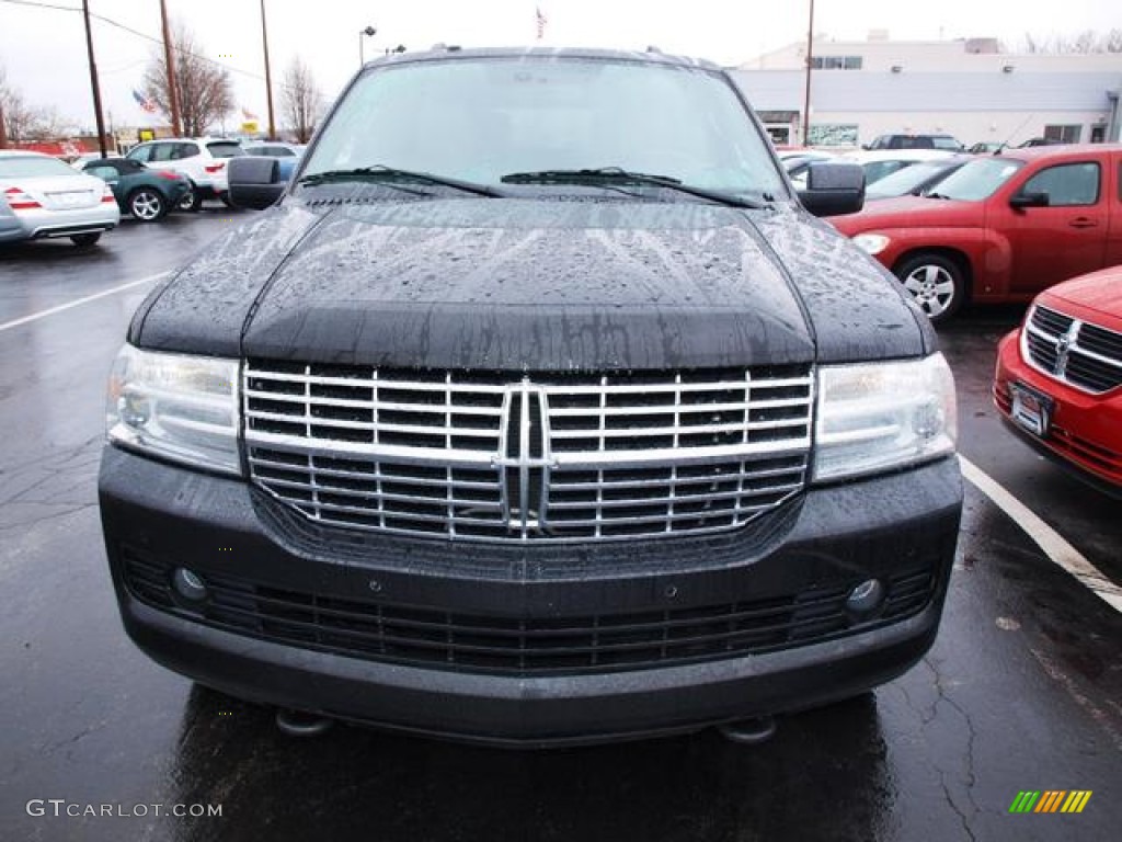 2011 Navigator L Limited Edition 4x4 - Tuxedo Black Metallic / Canyon/Black photo #8