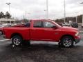 2013 Flame Red Ram 1500 Big Horn Quad Cab 4x4  photo #5