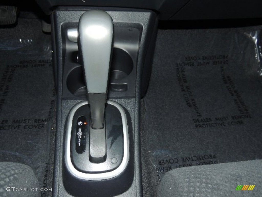 2011 Versa 1.8 S Hatchback - Arctic Blue Metallic / Charcoal photo #14