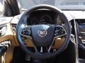 Caramel/Jet Black Accents 2013 Cadillac ATS 2.0L Turbo Performance Steering Wheel