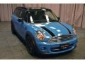 2013 Kite Blue Mini Cooper Clubman  photo #4