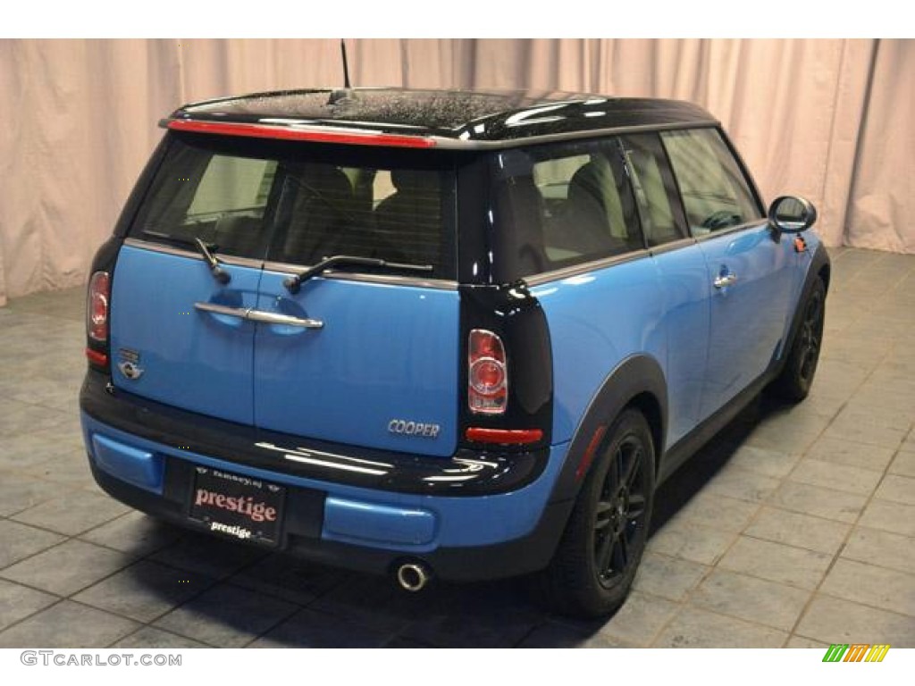 2013 Cooper Clubman - Kite Blue / Carbon Black photo #6