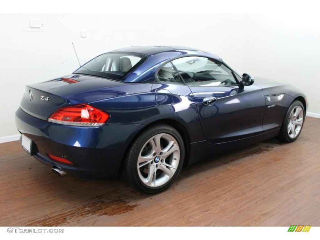 2011 Z4 sDrive35i Roadster - Deep Sea Blue Metallic / Ivory White photo #6