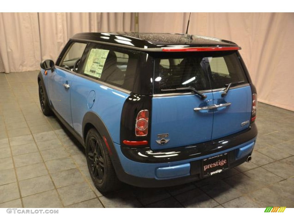 2013 Cooper Clubman - Kite Blue / Carbon Black photo #11