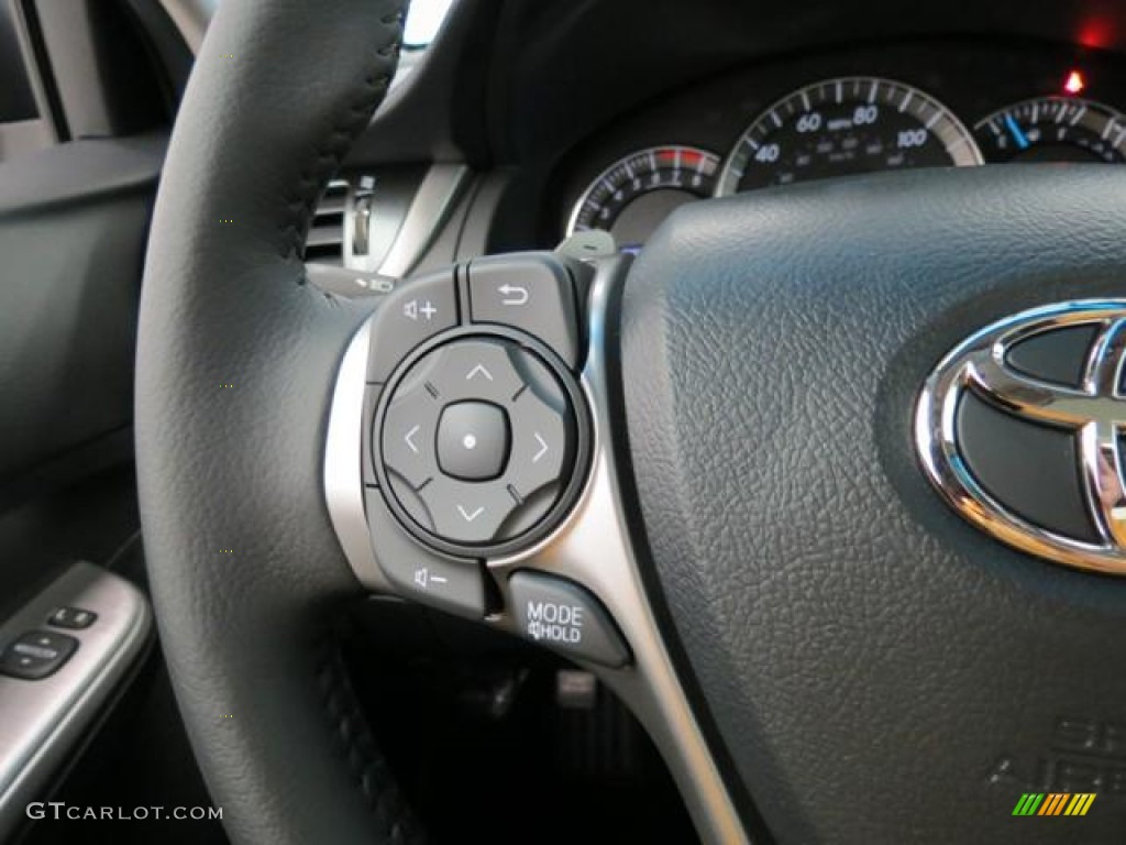 2013 Camry SE - Classic Silver Metallic / Black photo #15