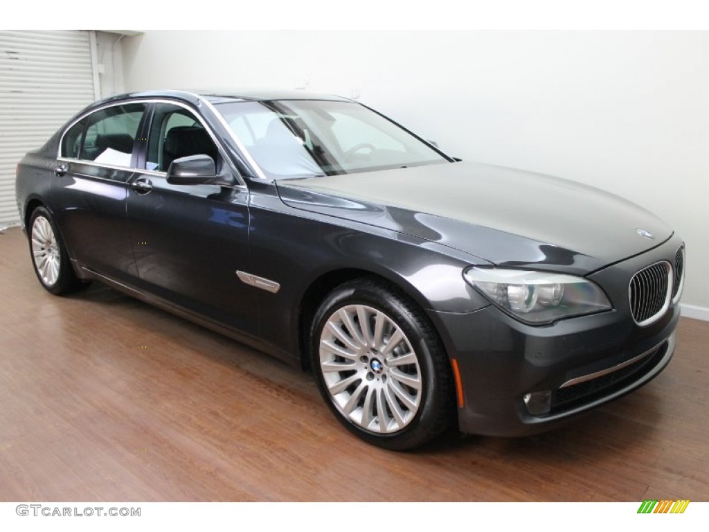 Dark Graphite Metallic 2009 BMW 7 Series 750Li Sedan Exterior Photo #78286123