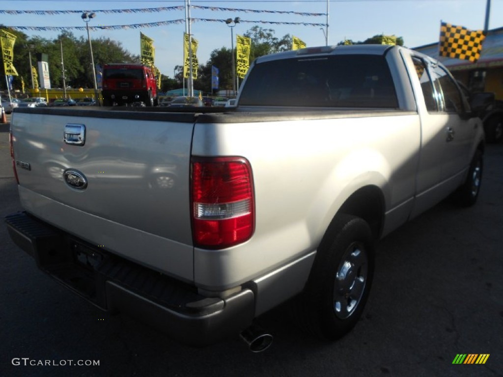 2005 F150 XL SuperCab - Silver Metallic / Medium Flint Grey photo #7