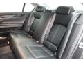 Black Nappa Leather Rear Seat Photo for 2009 BMW 7 Series #78286443