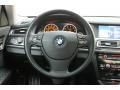 Black Nappa Leather 2009 BMW 7 Series 750Li Sedan Steering Wheel
