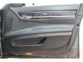 Black Nappa Leather Door Panel Photo for 2009 BMW 7 Series #78286580