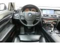 Black Nappa Leather Dashboard Photo for 2009 BMW 7 Series #78286618