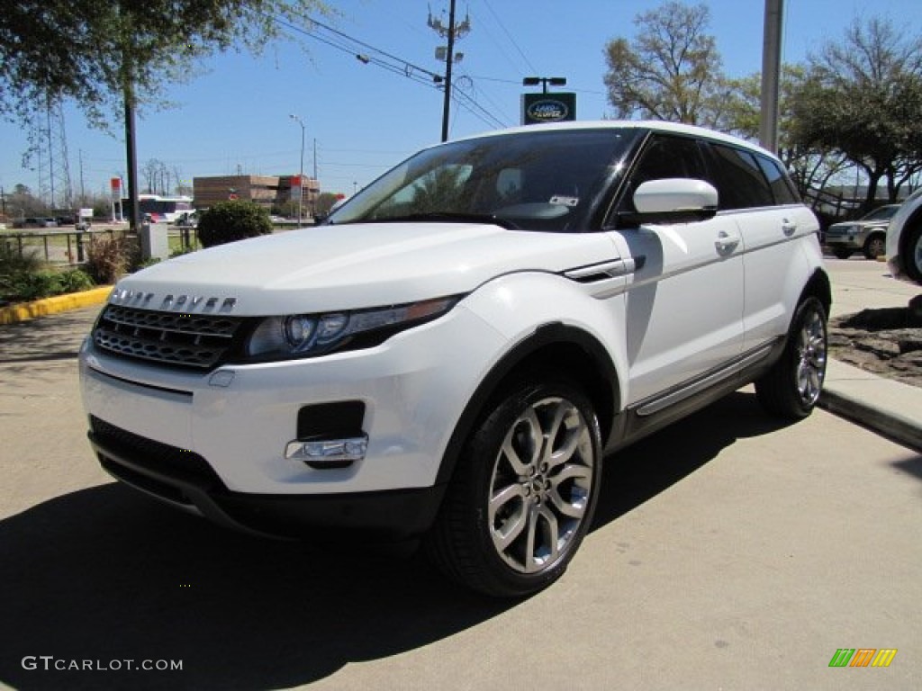 Fuji White 2012 Land Rover Range Rover Evoque Prestige Exterior Photo #78286656