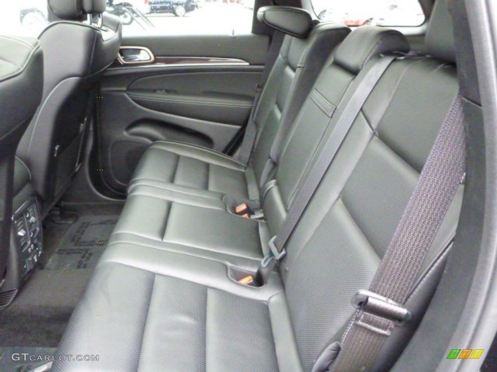 Overland Morocco Black Interior 2014 Jeep Grand Cherokee Overland 4x4 Photo #78287430