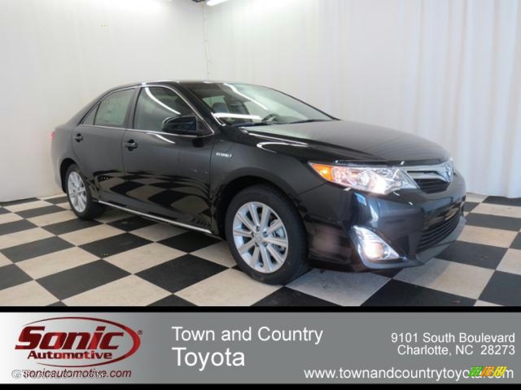 2013 Camry Hybrid XLE - Magnetic Gray Metallic / Light Gray photo #1
