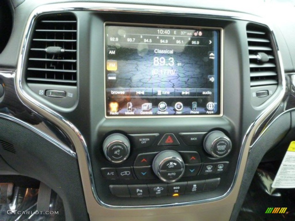 2014 Jeep Grand Cherokee Overland 4x4 Controls Photo #78287554