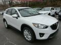 Crystal White Pearl Mica 2014 Mazda CX-5 Grand Touring AWD Exterior